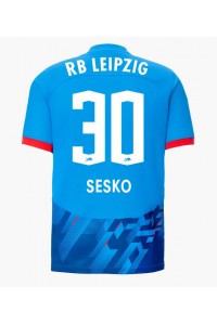 RB Leipzig Benjamin Sesko #30 Jalkapallovaatteet Kolmaspaita 2023-24 Lyhythihainen